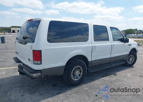2002 Ford Excursion Xlt z USA, uszkodzony, nr VIN 1FMNU40L12EA14485